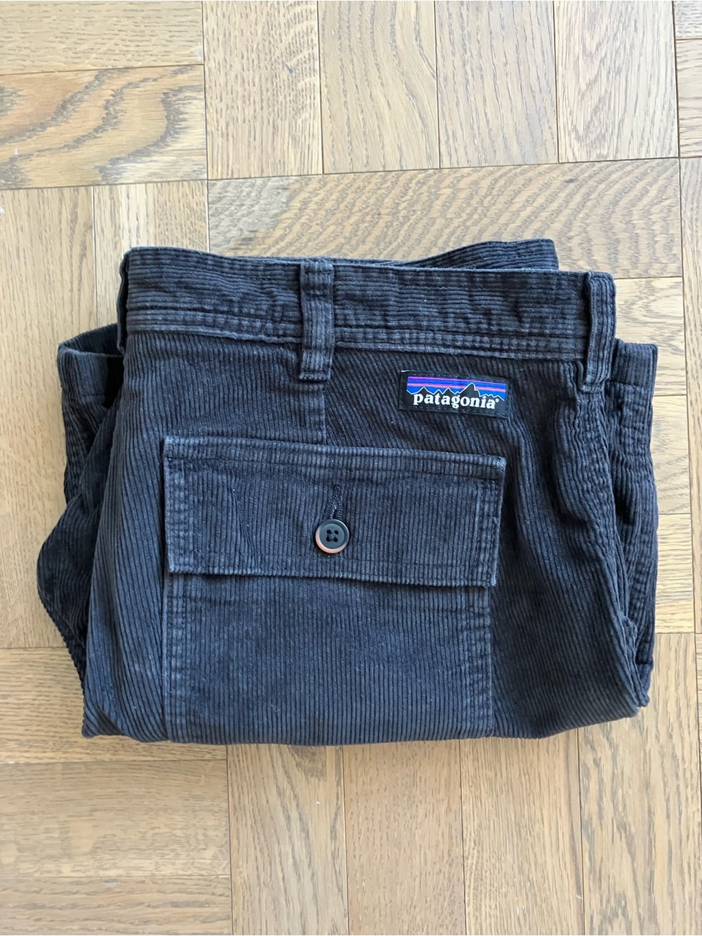 Patagonia Men’s Organic Cotton Cord Utility Shorts 6" Ink Black Size 30